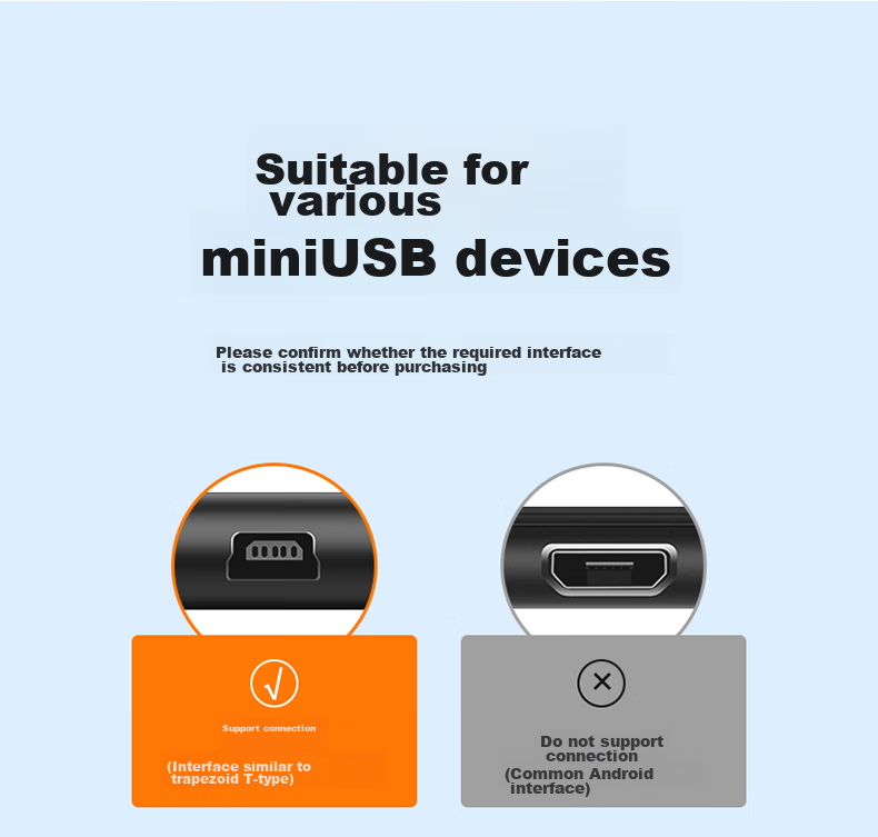 Кабель USB 2.0 - Mini USB