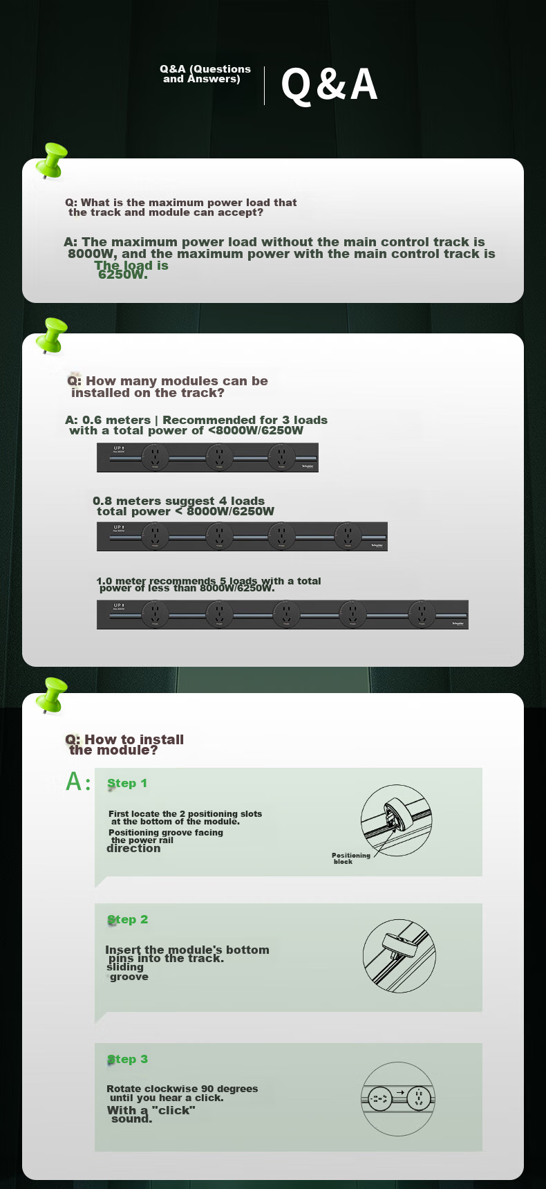 Адаптер-розетка Schneider Electric, 5 гнезд, черный