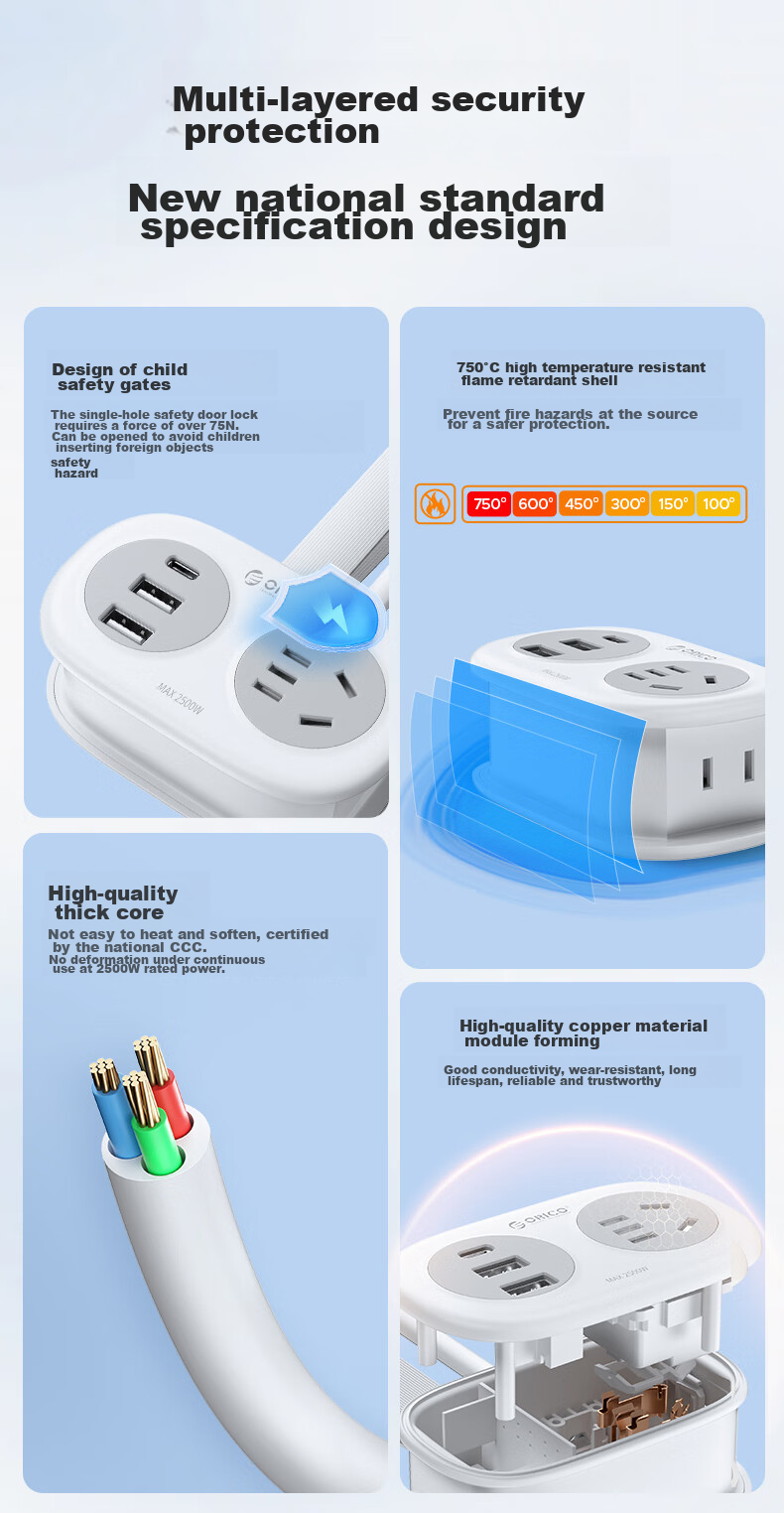 Удлинитель с USB-портами