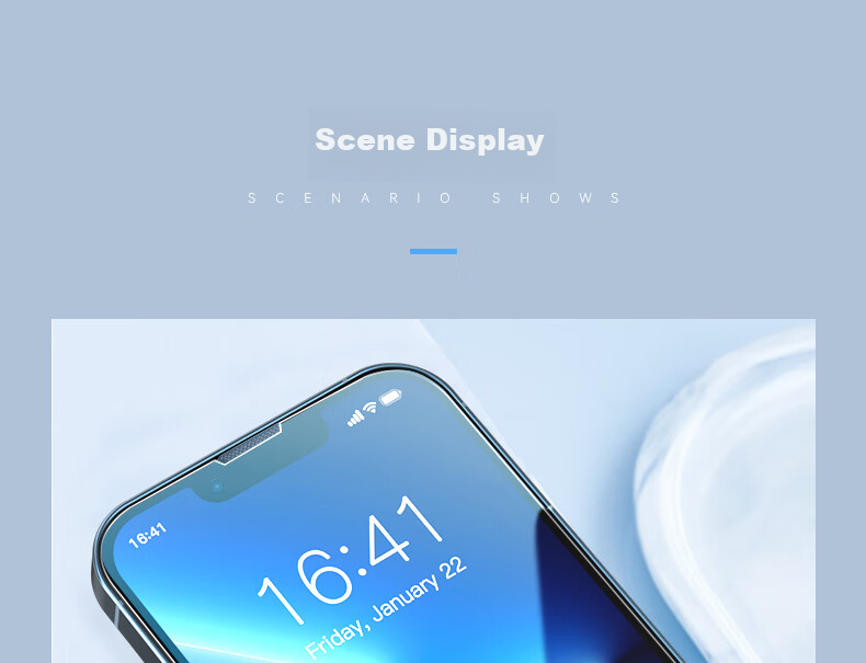 Защитное стекло BLUEO для iPhone 11/XR, прозрачное, противоударное, антиотпечатки, антиблик, 9H
