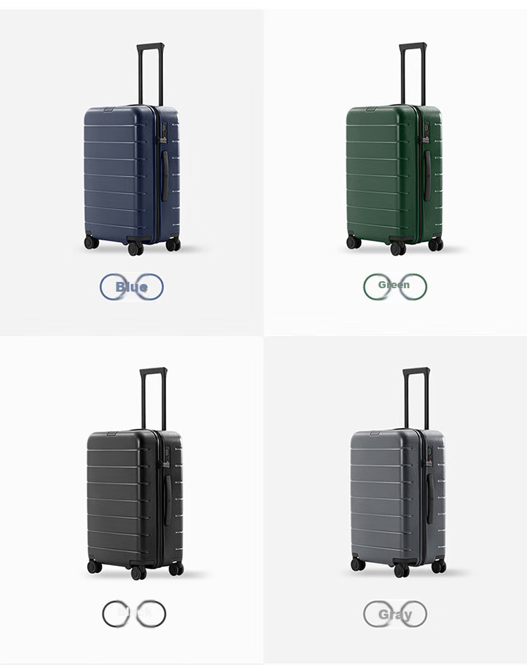 Чемодан Xiaomi Mijia Luggage, 28 дюймов, черный, PC, с кодовым замком