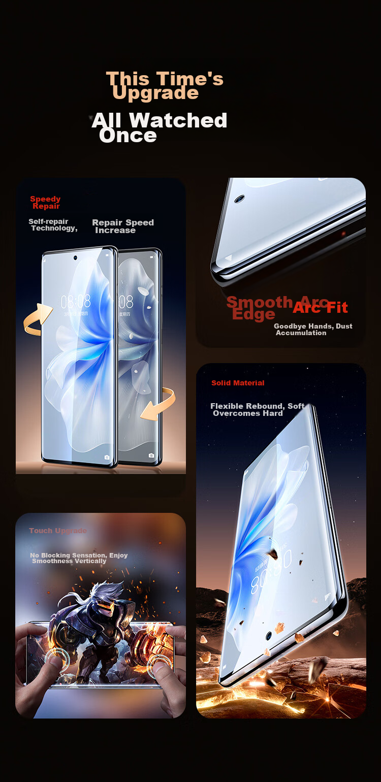 Защитная гидрогелевая пленка BIAZE для Vivo S19 Pro, S18, S17, S16, ультратонкая, противоударная, антиотпечатки
