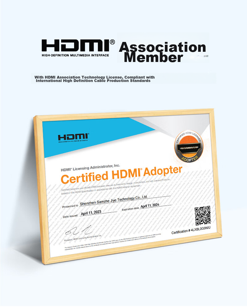 Кабель HDMI SAMZHE версии 2.0, 4K, 1.5 метра, для проекторов, ноутбуков, телевизоров, приставк