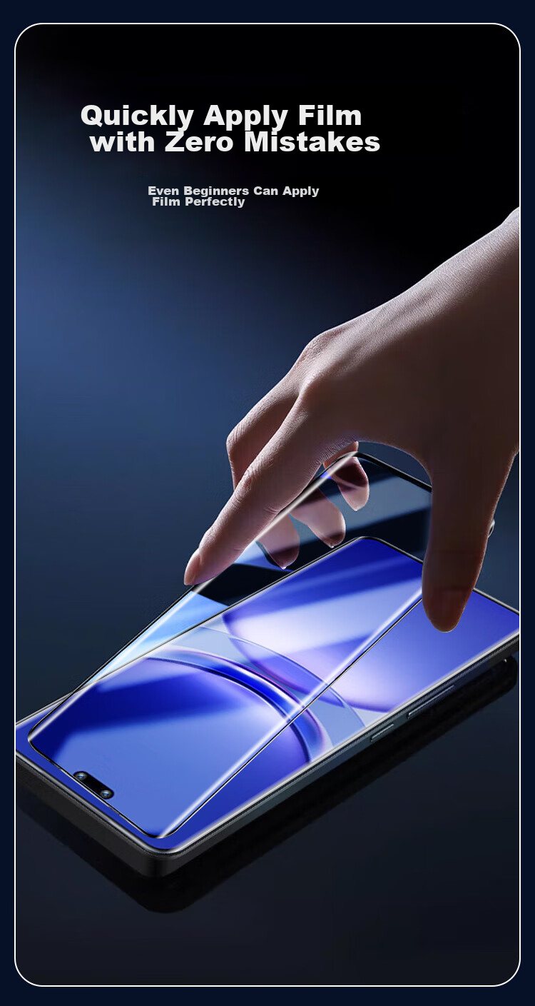 Защитное стекло KOOLIFE для Huawei Nova 12 Pro/Ultra и Nova 13 Pro, ультратонкое, HD, противоударное, защита от отпечатков пальцев