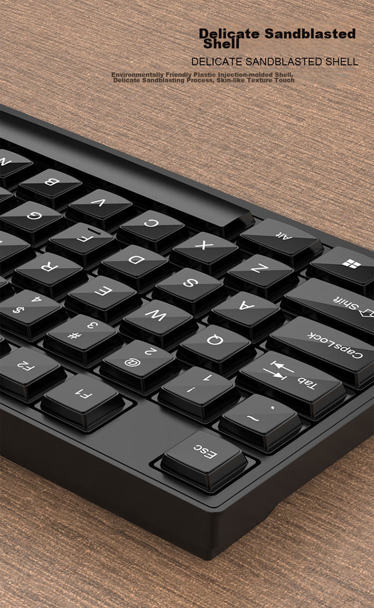 Клавиатура SAMA K130 USB, проводная, черная, для офиса и дома