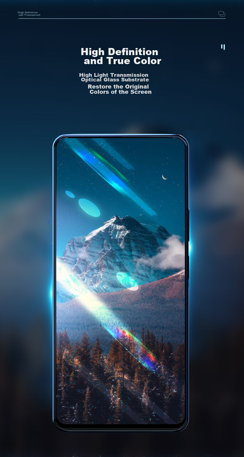 Защитное стекло LLUNC для Honor 50 SE, ультратонкое, полноэкранное, противоударное, антибликовое, HD, защитная пленка