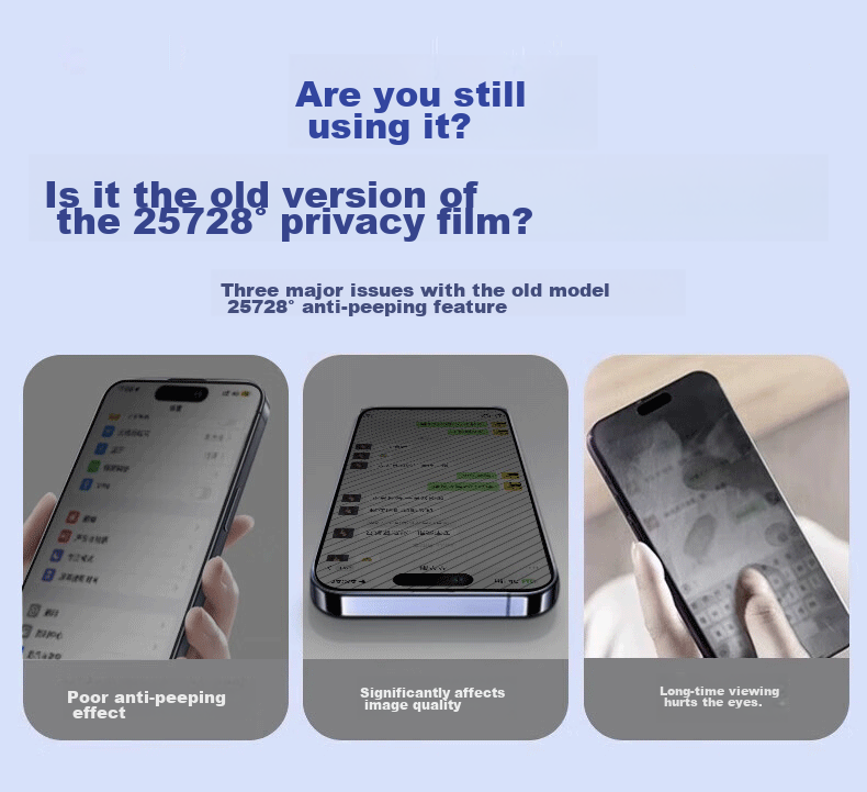 Защитное стекло для экрана DIVI Corning Privacy Screen Protector (2 шт.) для Apple iPhone 14 Pro Max, антибликовое, антипесковое, полное покрытие, защита конфиденциальности, простота установки, защита от отпечатков пальцев, установка без пыли