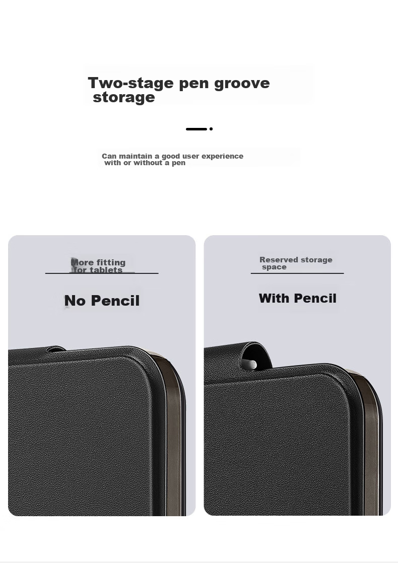 Чехол ESR для iPad Air 13 (2024/2025) / iPad Pro 12.9 (2021/2022), тонкий, противоударный, черный