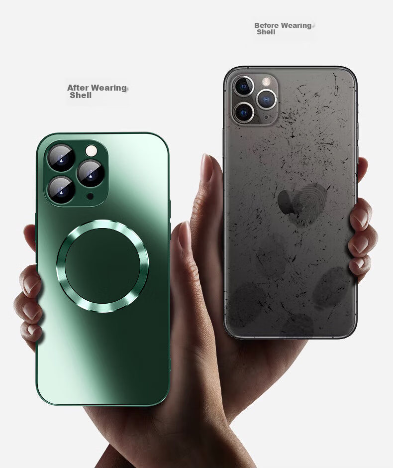 Чехол NEYAA AG Frosted для Apple iPhone 11 Pro Max, ультратонкий, с защитой от ударов, совместимый с магнитной зарядкой, графитовый черный