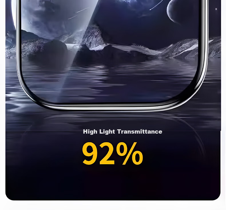 Защитная пленка для экрана Smorss для Apple Watch S11/S10, полноэкранная, ультрапрозрачная, противоударная, из закаленного стекла, 46 мм