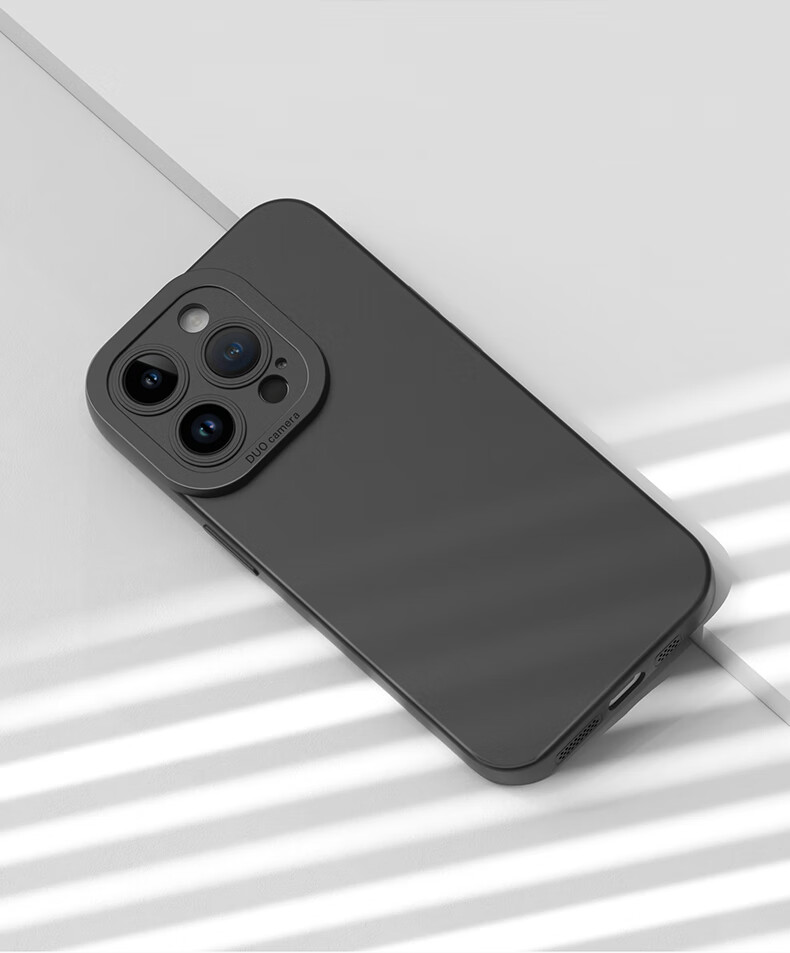 Чехол для iPhone X/XS HOLDZU Angel Eyes, силиконовый, противоударный, ультратонкий, графитовый черный