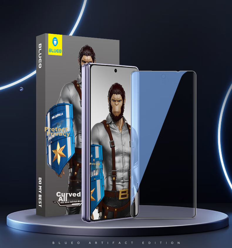 Защитное стекло Lanxingxiansheng для Huawei Mate X5 и Huawei Mate X3 Porsche Design, антибликовое, антиотпечатки, защита конфиденциальности, высокая четкость