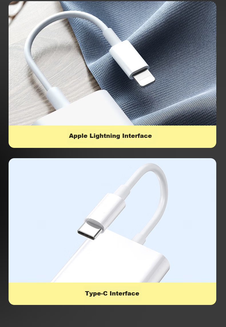 Адаптер-кардридер Masentek Type-C SD/TF, для iPhone, Huawei, iPad, Macbook, USB-камера, флеш-накопитель