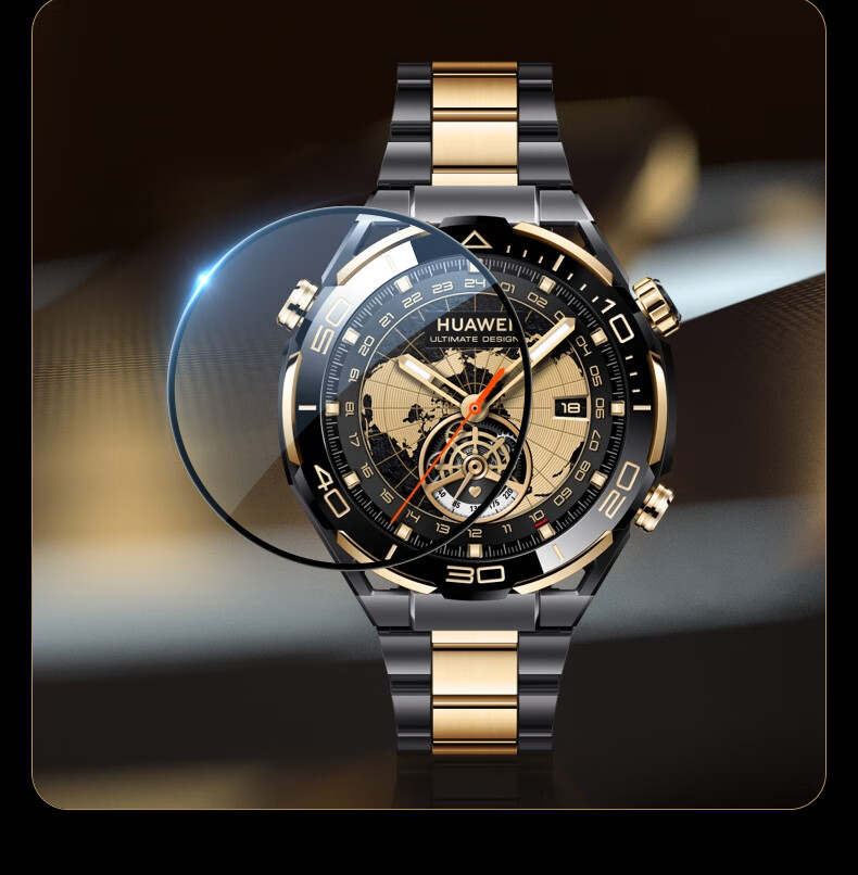 Защитная пленка для экрана Huawei Watch Ultimate, закаленное стекло, высокая четкость, защита от царапин и падений