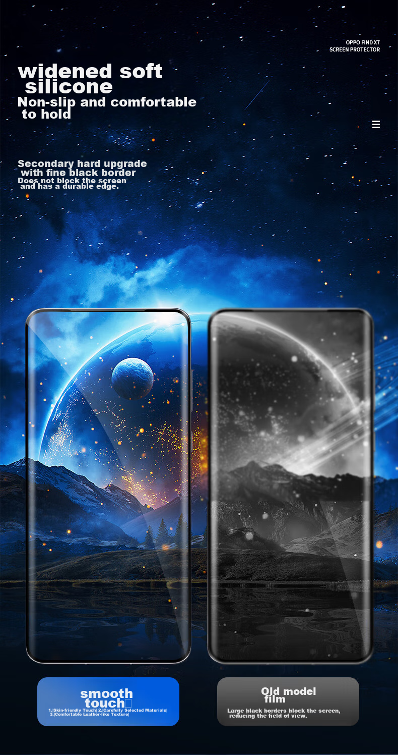Защитное стекло для OPPO Find X7