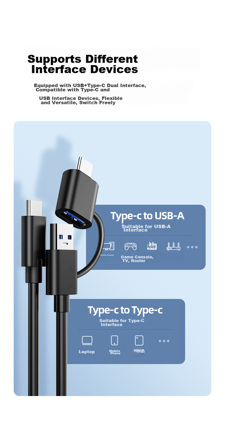 Внешний корпус UNITEK S238B для M.2 NVMe SSD, USB 3.2 Gen 2 Type-C, 10 Гбит/с, алюминиевый сплав, 102x33.8x9 мм, серый