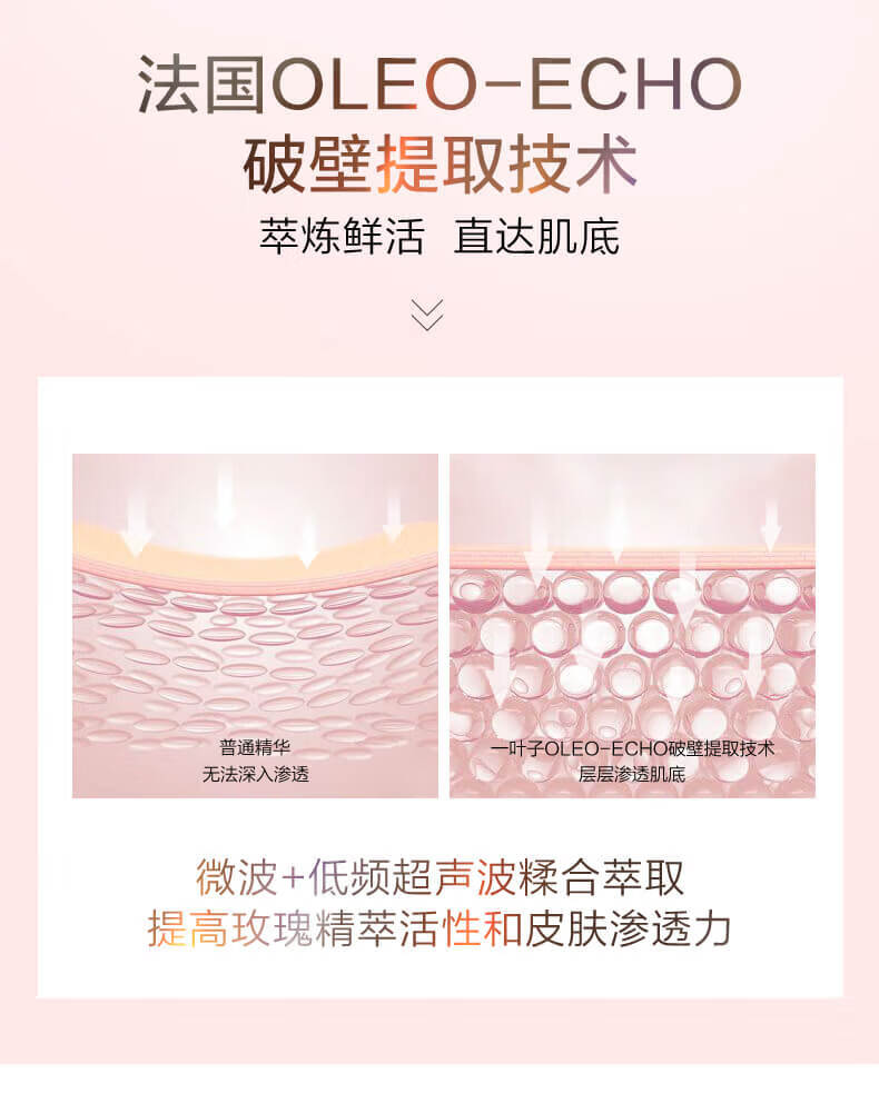 一叶子精华液女补水保湿提亮肤色淡化细纹滋润紧致面部精华水化妆护肤品 精油多效修护精华液 30ml