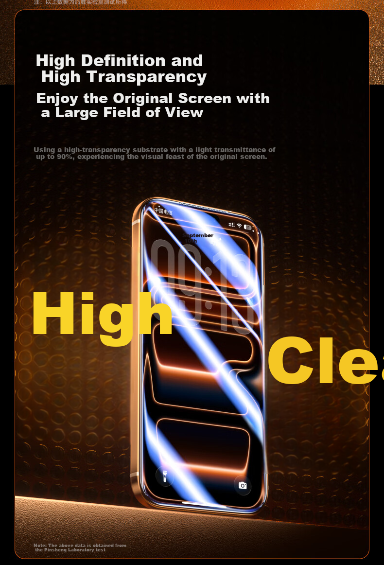 Защитное стекло для iPhone 17 Pro Max