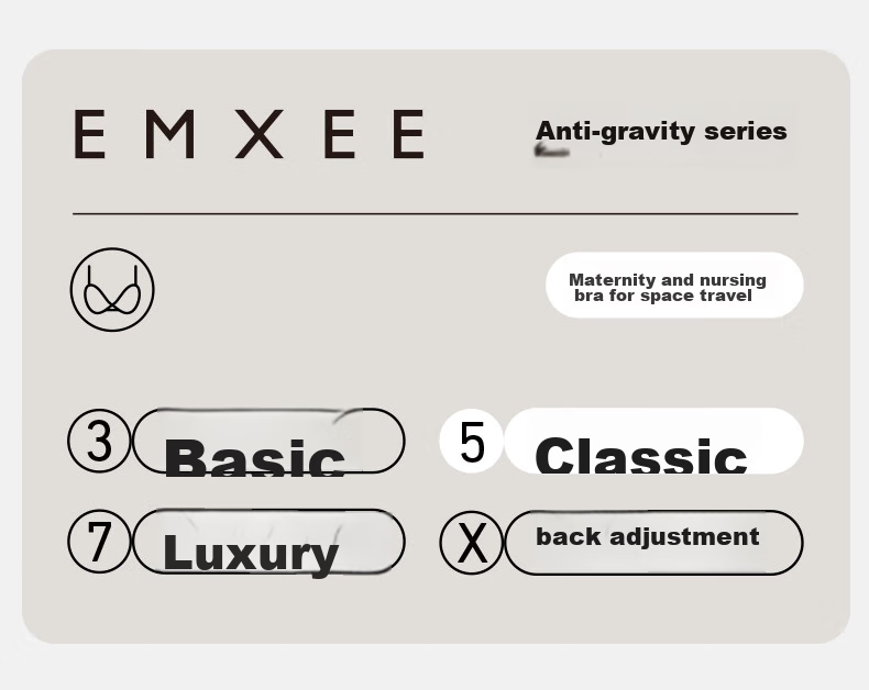 Бюстгальтер для кормления EMXEE, бесшовный, тонкий, с поддержкой Push-Up, для беременных и кормящих, цвет Абрикосовый, размер M
