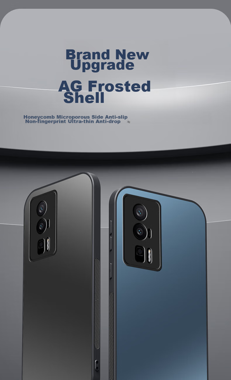 Защитный чехол HotFire AG Frosted для Xiaomi Redmi K60 / K60 Pro, противоударный, ультратонкий, предотвращает появление отпечатков пальцев, цвет "Слоновая кость"