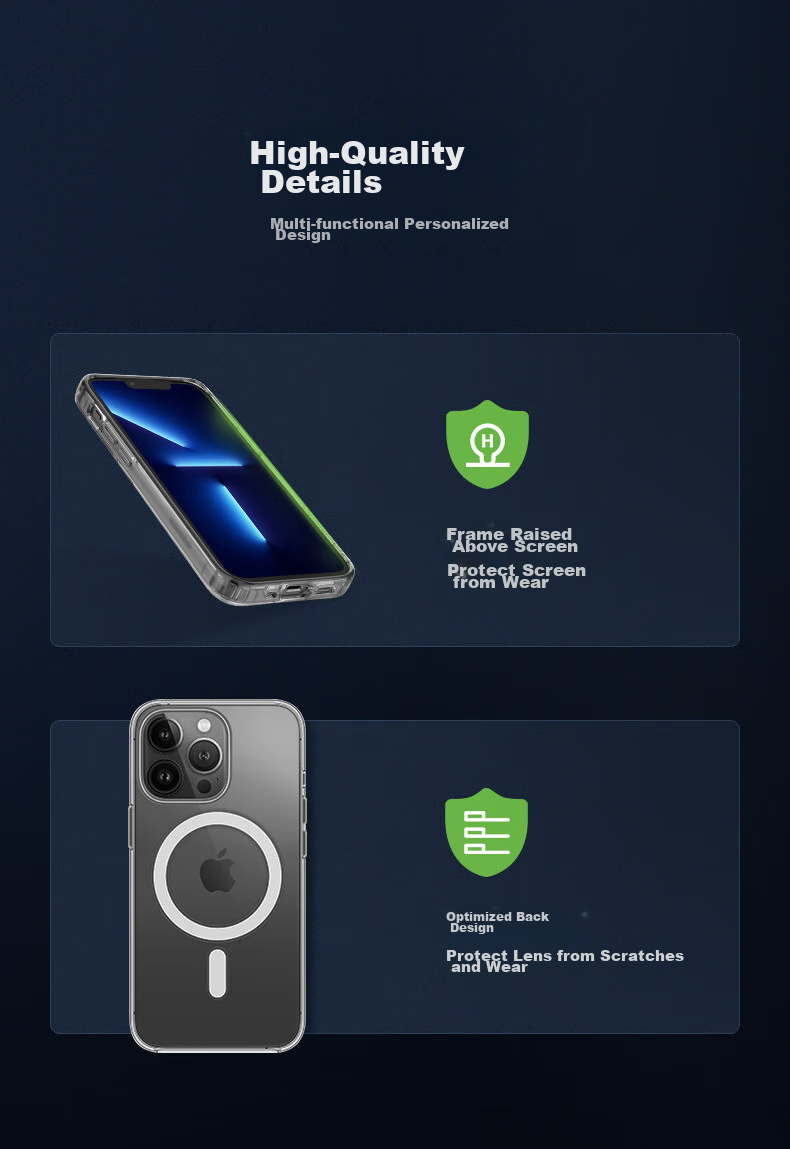 Чехол для iPhone 14 Pro Max BELKIN MSA011, прозрачный, совместимый с MagSafe