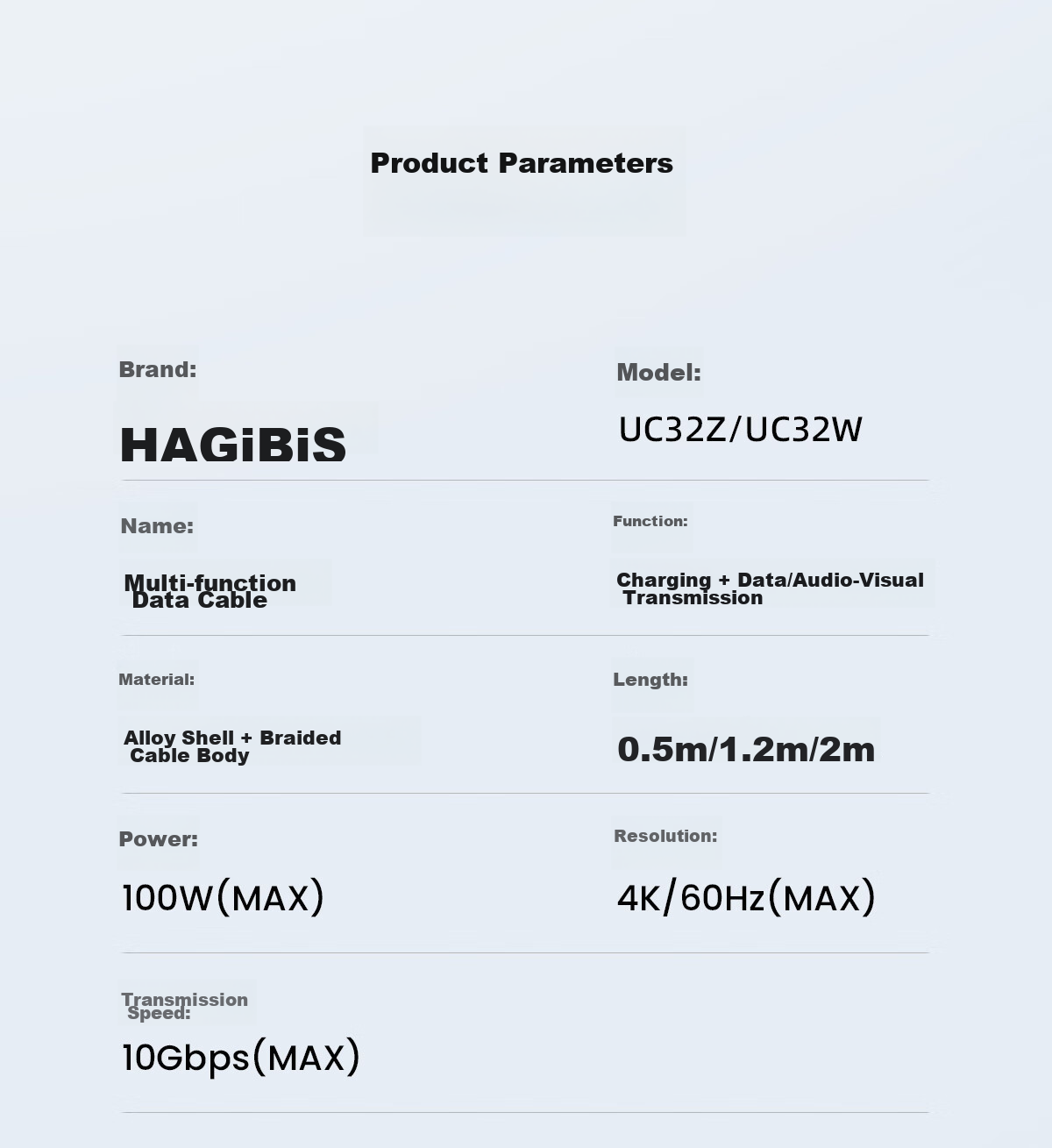 Кабель Type-C USB 3.2 Gen2