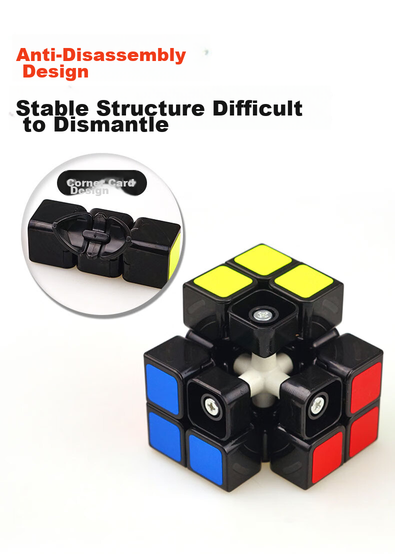 Набор кубиков Рубика Shengshou, 4 шт. (2x2, 3x3, 4x4, 5x5), черный, подарочная упаковка