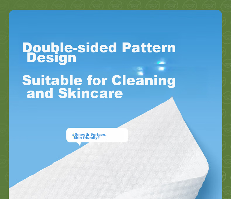 Детские влажные полотенца Deyou Soft Cotton Wipes, 80 шт. * 10 упаковок, одноразовые, утолщенные, для сухого и влажного использования, нежные салфетки для лица