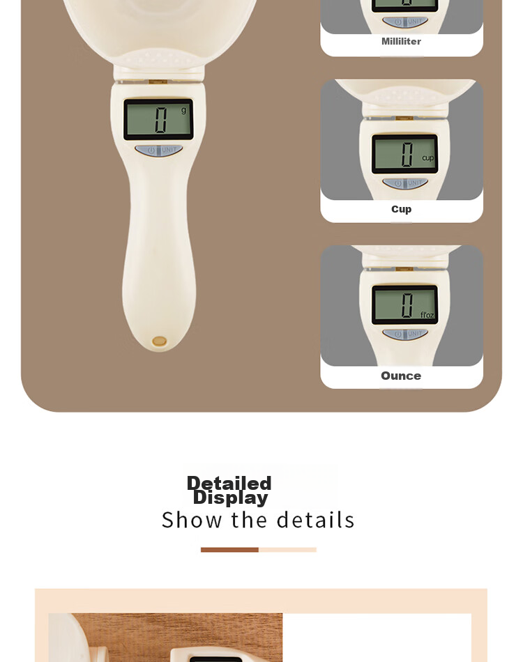 Кухонные весы BJ Electronic Measuring Spoon Scale, электронные, для выпечки, мерная ложка для детского питания, 1 г, нержавеющая сталь, Китай