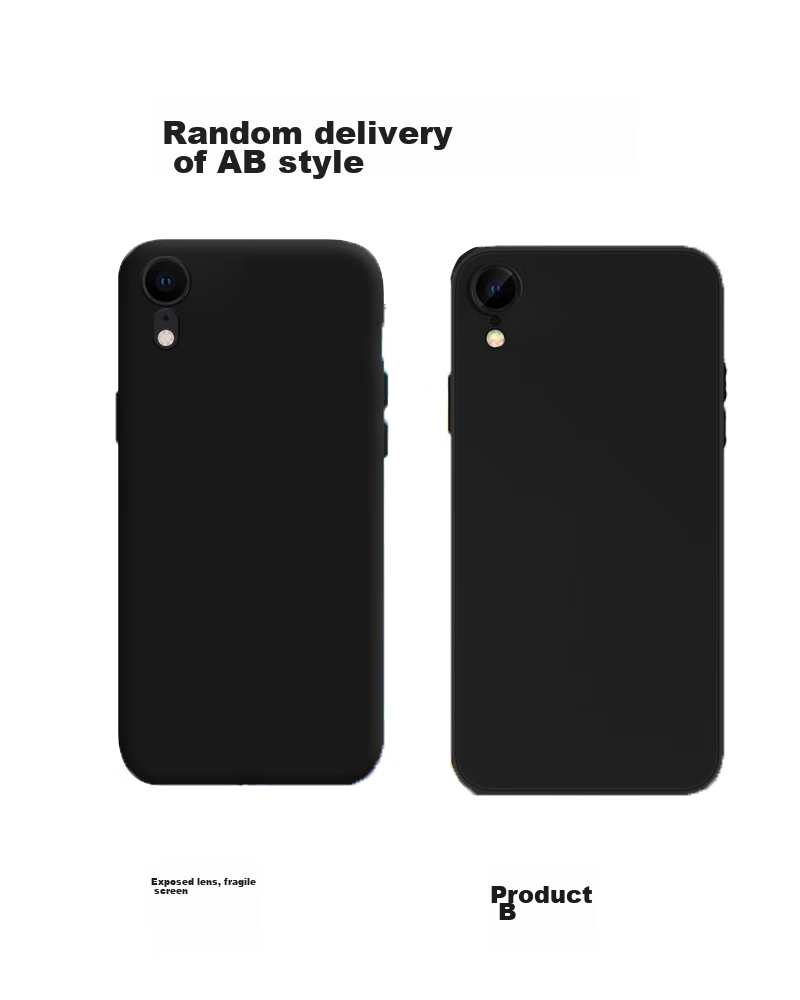 Силиконовый чехол KEKLLE для Apple iPhone XR, полнозащитный чехол с покрытием камеры, ультратонкий мягкий чехол с ощущением кожи, темно-синий