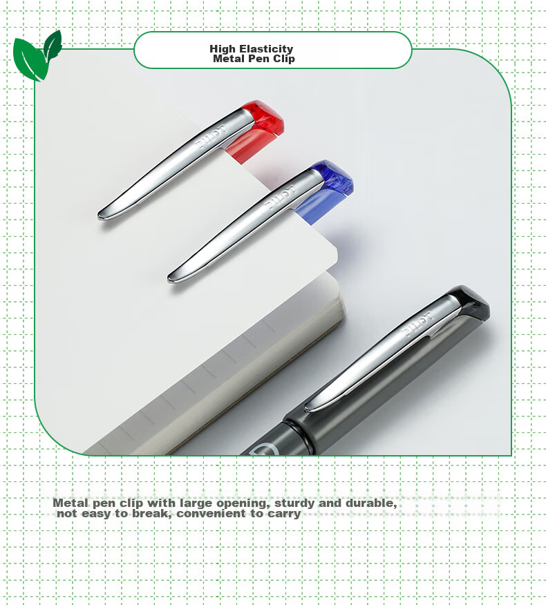 Ручка PILOT Greenball Rollerball Pen, нейтральный пулевидный наконечник, маленькая зеленая ручка для подписи студентов (BEGREEN Version), BL-GRB5 синяя, 1 шт.
