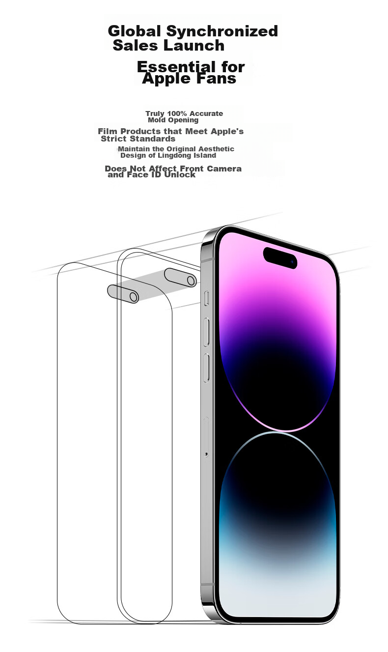 Защитное стекло для iPhone 15 Pro
