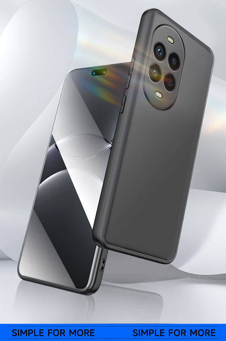 Чехол Kulefeng для Huawei Nova 13 Pro, защитный, противоскользящий, ультратонкий, матовый, черный