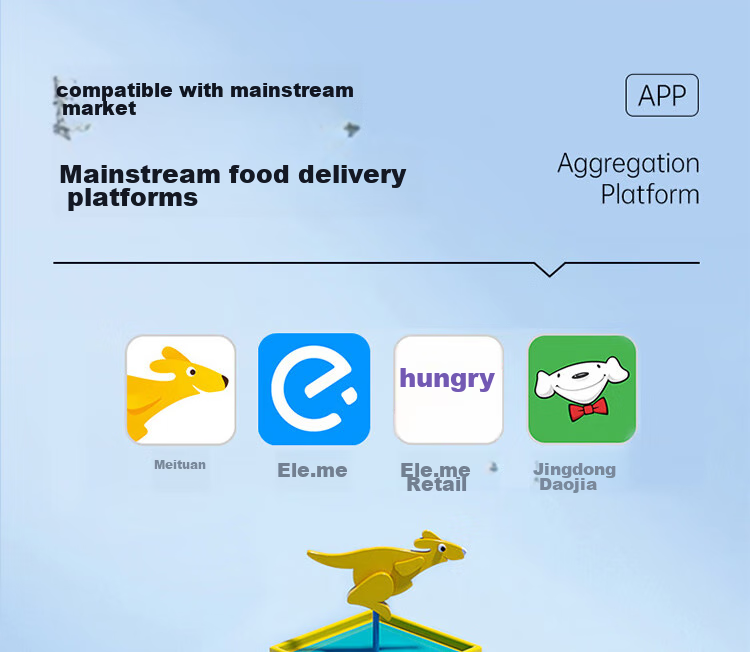 Принтер чеков TRENDIT P7WIFI, красный, для JD Takeout, Meituan, Douyin, Wemeetup, 4 ГБ, беспроводной Wi-Fi, облачная печать