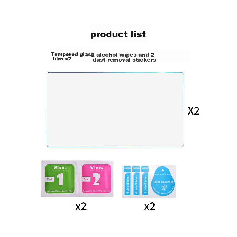 Защитная пленка Qiye для экрана пульта DJI Mavic Air 3S, Mini 4 Pro, Mini 5 Pro, RC2, закаленное стекло