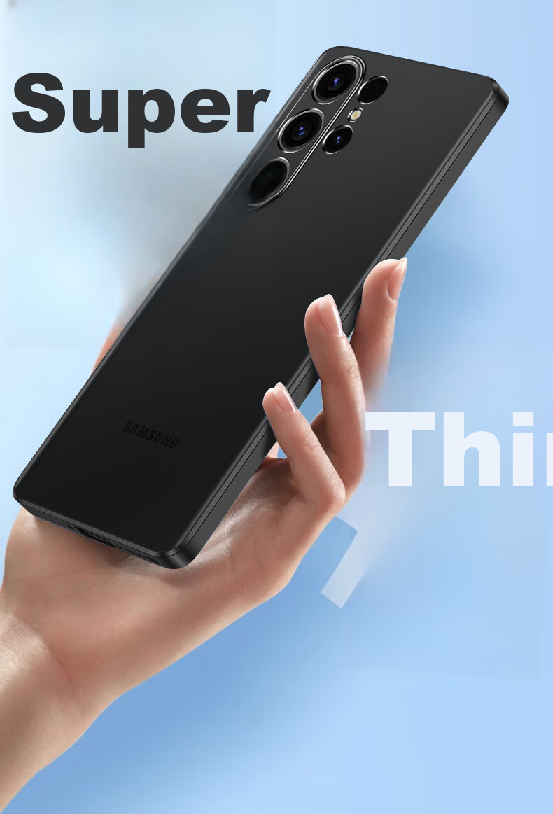 Чехол NEYAA для Samsung S23 Ultra, прозрачный, ультратонкий, противоударный, с защитой от падений