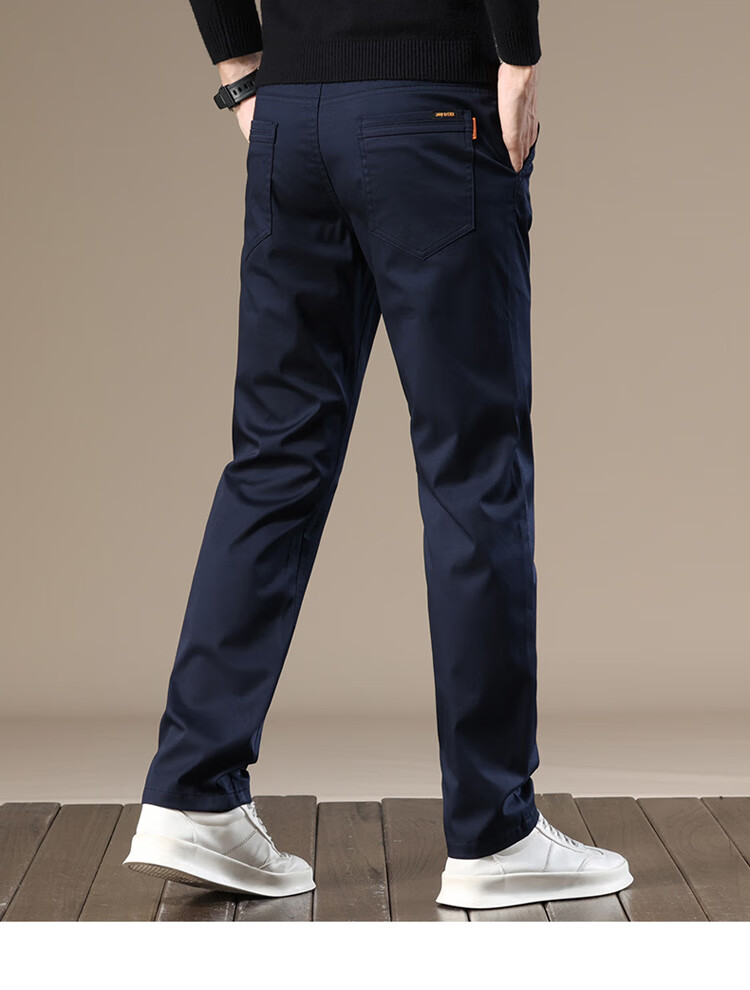 Брюки ROMON Casual Pants мужские, повседневные, прямые, темно-серые, размер 38