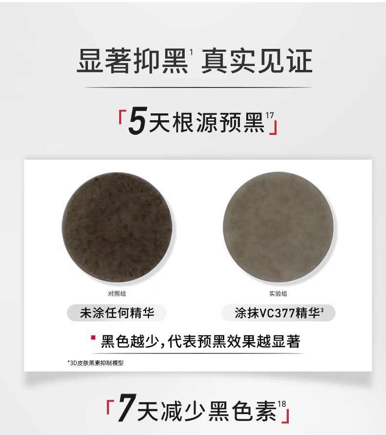 城野医生	（Dr.Ci:Labo）VC377美白精华18g*2 美白提亮淡化痘印 护肤品套装