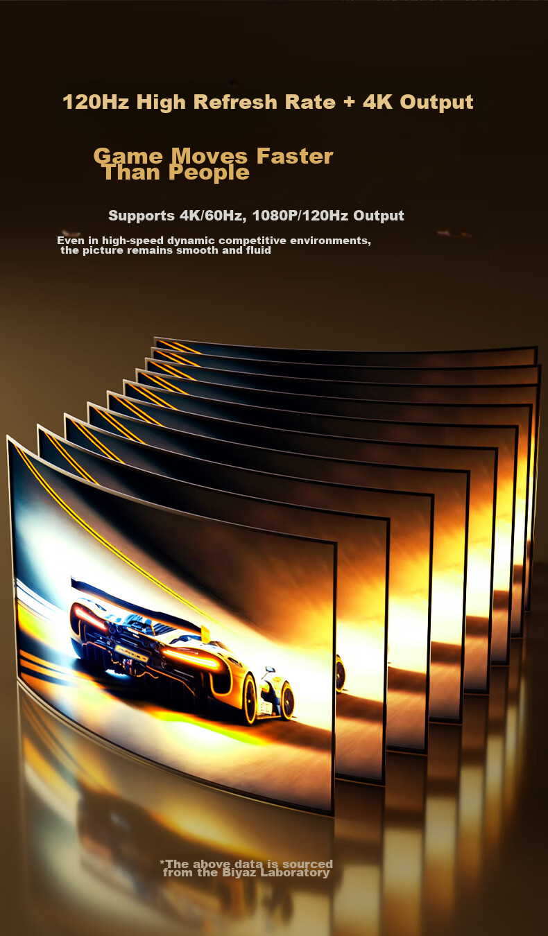 HDMI видеозахвата BIAZE 4K 60Hz, USB 3.0, для стриминга и записи игр, совместима с PS5/Xbox/Switch/iPad