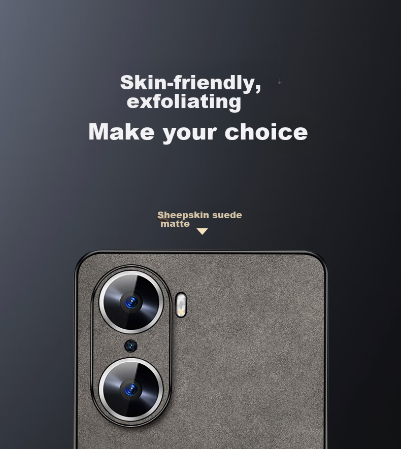 Чехол для телефона Shangsu для Honor 60, противоударный, с полной защитой объектива, мягкий, из кожи лампочки, цвет хаки