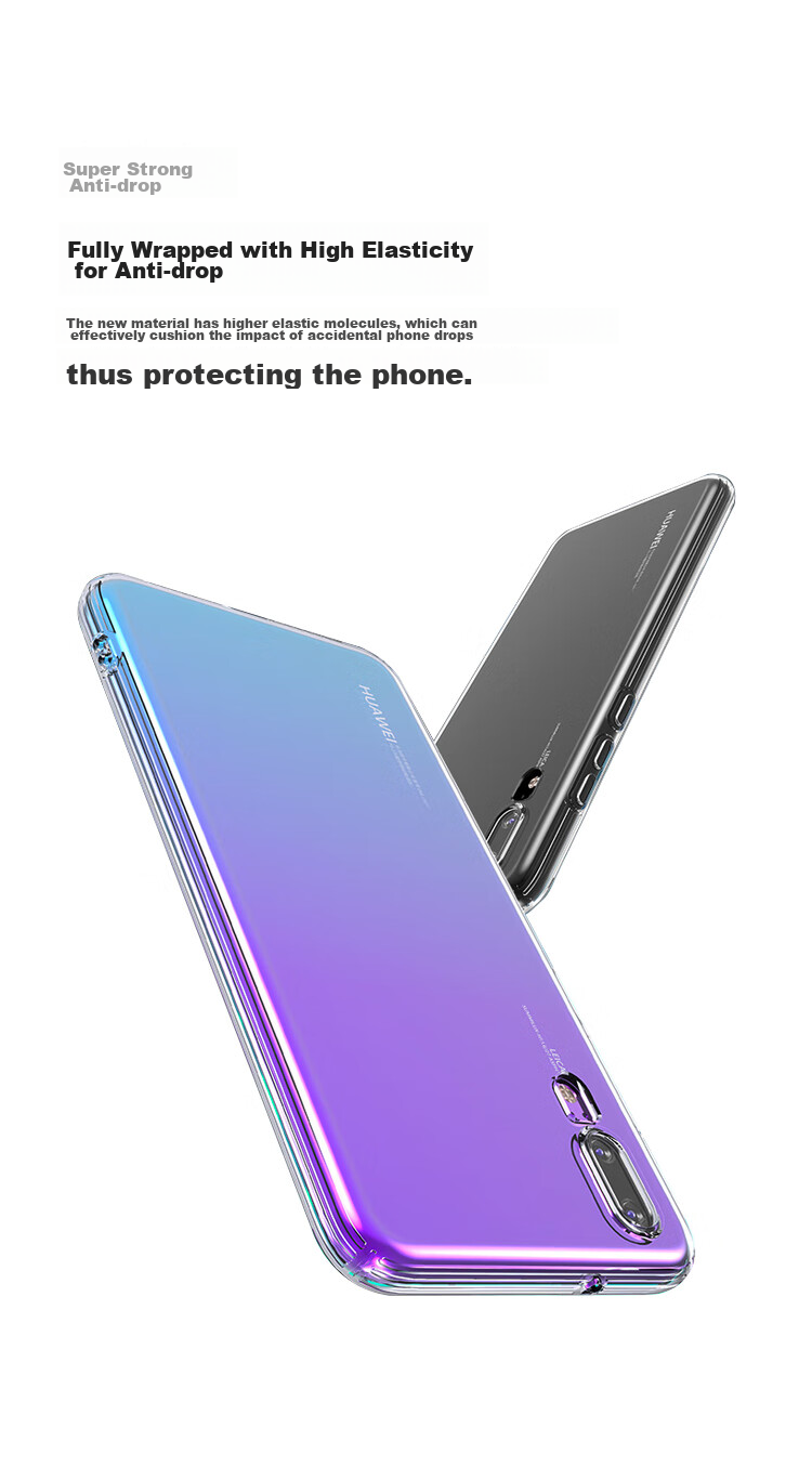Прозрачный противоударный чехол Snowkids из ТПУ для Huawei Mate 40 Pro, ультратонкий, стильный