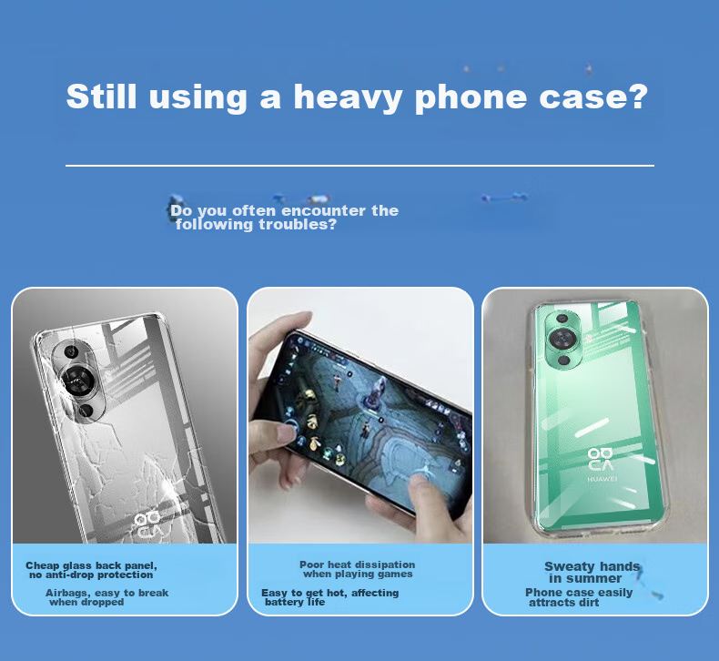 Прозрачный силиконовый чехол KOOLIFE для Huawei Nova 11 / Nova 12, защита объектива, тонкий, приятный на ощупь, противоскользящий
