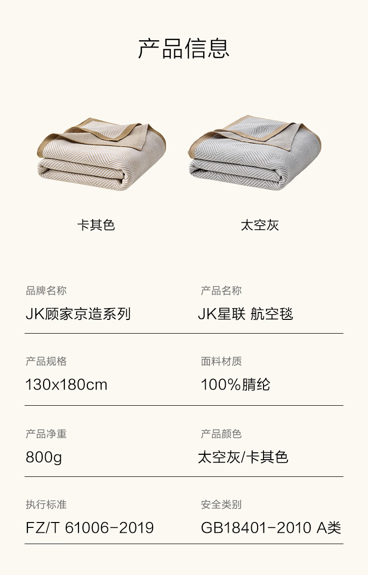 Плед JD Original Xinglian Aviation, флисовый, утолщенный, для дивана, для сна, цвета хаки, 1.3x1.8м