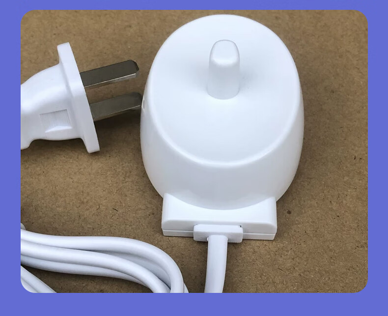 Зарядное устройство Yingqian для электрических зубных щеток Oral-B Pro3, Pro4, D12, D16, D100, 3709, 3757, P2000, P4000, I03/05 Sensor, белое