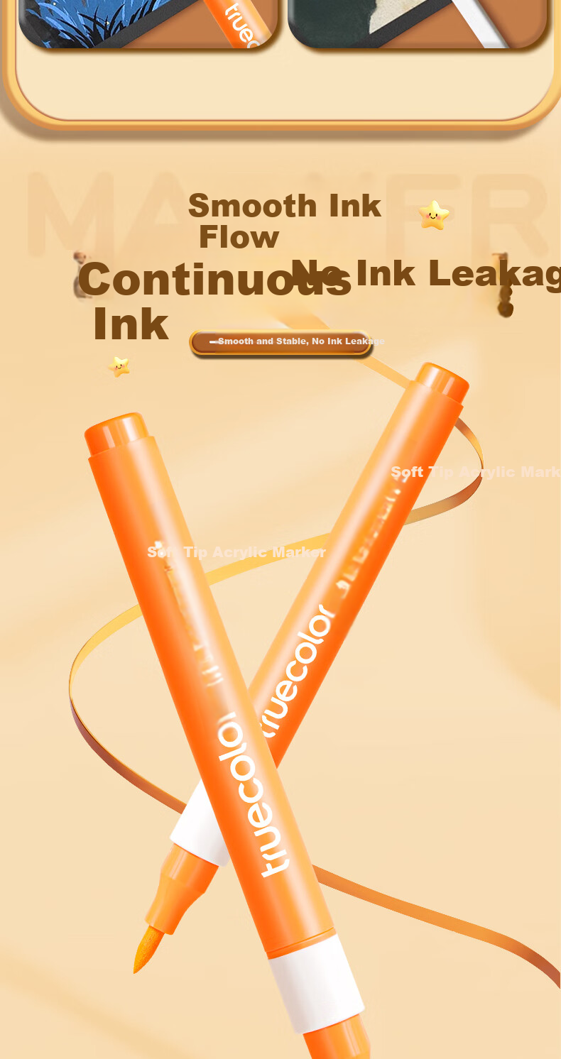 Акриловые маркеры TRUECOLOR