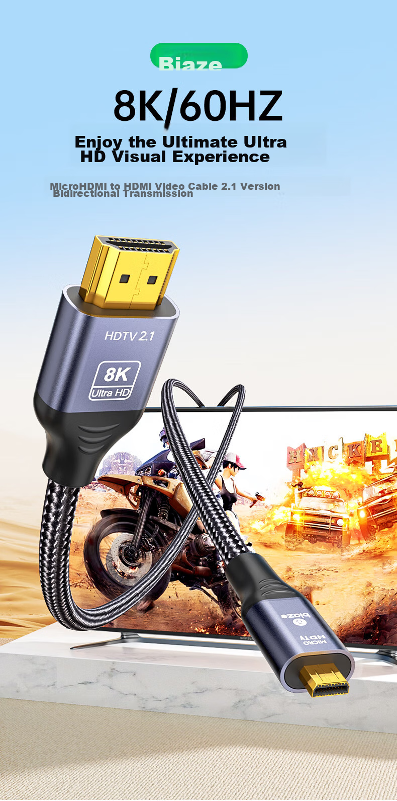 Переходник Micro HDMI на HDMI