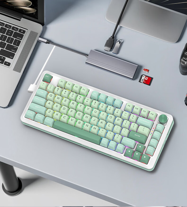 Игровая клавиатура REDDRAGON M82 Pro, механическая, проводная, RGB подсветка, магнитные переключатели