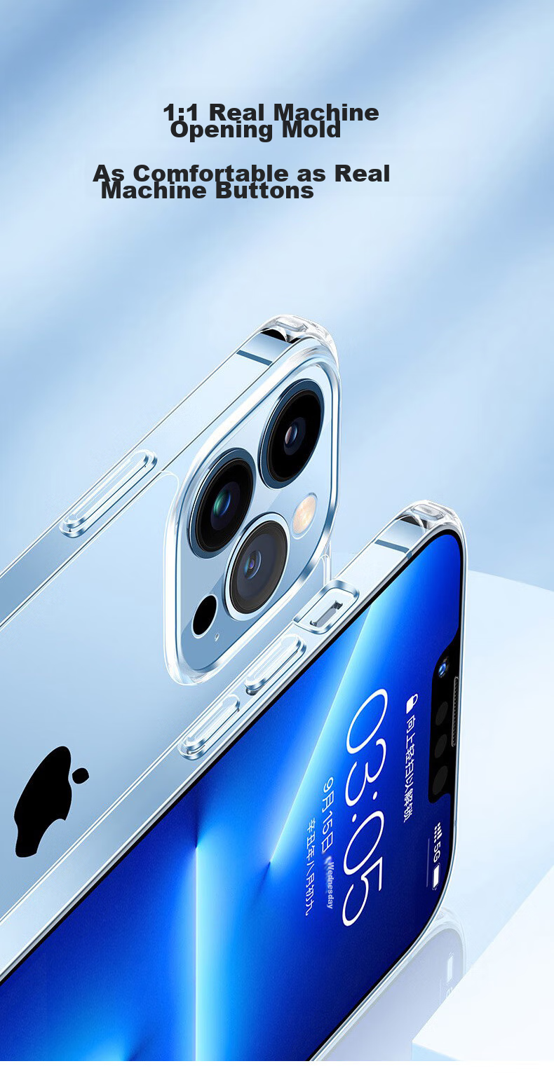 Pisen Магнитный чехол для iPhone 13 Pro Max, совместимый с MagSafe, TPU, тонкий, ПК, высокая прозрачность, защитный чехол