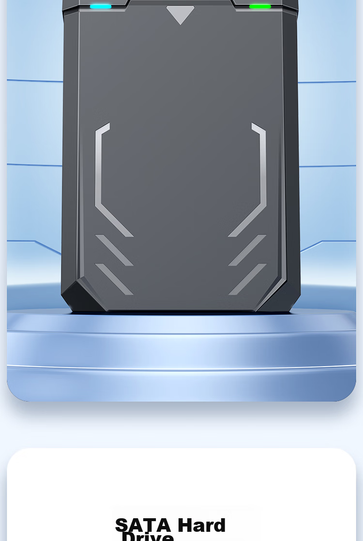 Внешний корпус для жесткого диска UNITEK Y-3035BK, 3.5/2.5 дюйма, USB 3.0, SATA