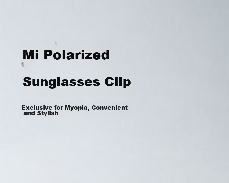 Солнцезащитные очки Mijia Polarized Sunglasses Clip-On, портативные, поляризованные, с защитой от УФ-лучей, для мужчин и женщин